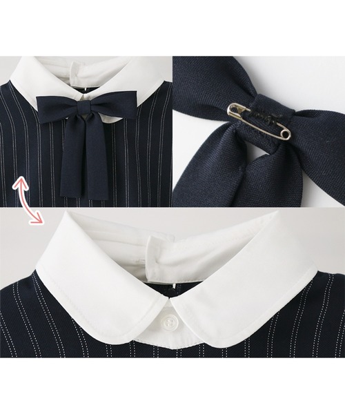 キャサリンコテージ フォーマル 白襟ワンピース＆ボレロ セットアップ 卒服165 Catherine Cottage 超目玉セール｜入学式 卒園式 小学校 女子