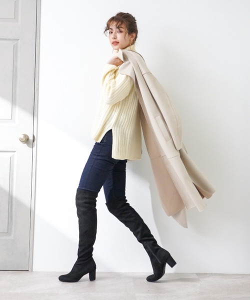 ブーツ ストレッチニーハイブーツ :59423206:ZOZOTOWN Yahoo!店 - 通販 ...