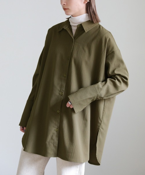 select MOCA（セレクトモカ） シャツ ブラウス ロングカフスオーバー