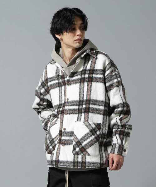ブラウス シャツ 「WEB＆限定」WHITELAND/ホワイトランド/SHAGGY SHIRTS レディース メンズ WHITELAND ブラウス シャツ 「WEB＆DEPOT限定」WHITELAND