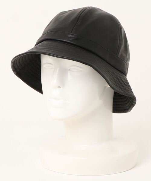 PRADA ラムスキン メトロハット バケットハット オールレザー PRADA ラムスキン メトロハット バケットハット オールレザー