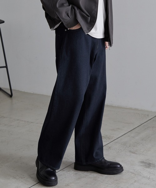 SESSIONS スノボ ウェア M デニム パンツ ルーズフィット ゆるダボ