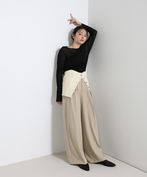 select MOCA（セレクトモカ） チューブトップ ベアトップ デニム