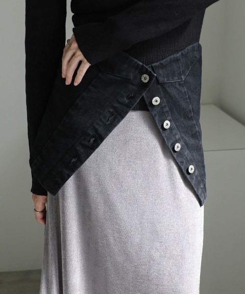 select MOCA（セレクトモカ） チューブトップ ベアトップ デニム