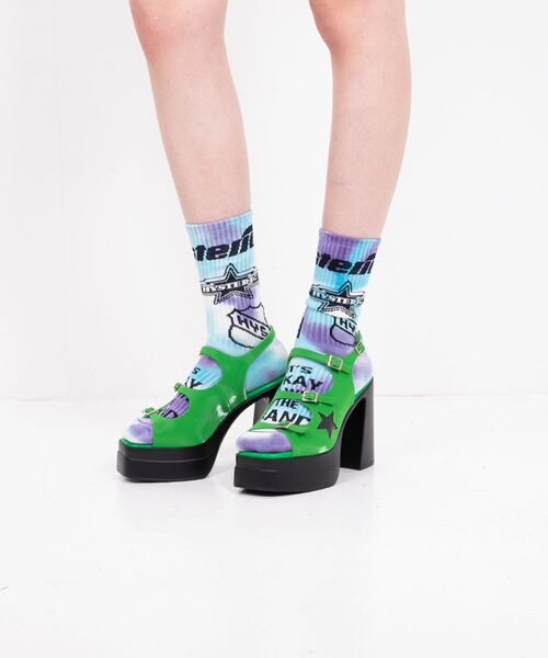 HYSTERIC GLAMOUR サンダル プラットフォームヒールサンダル