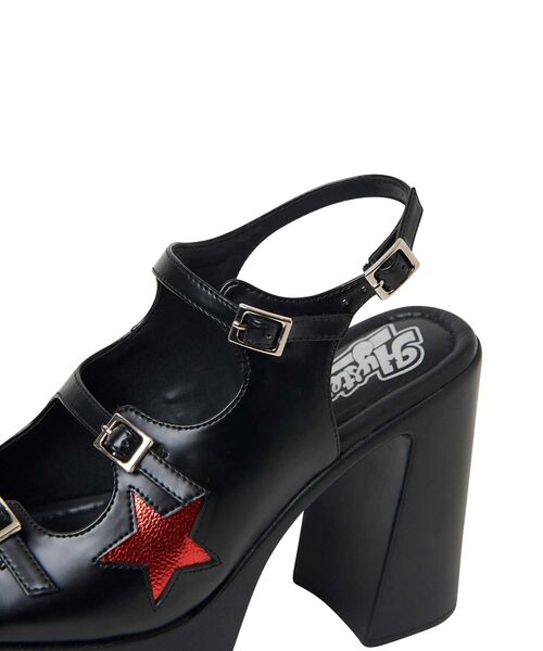 HYSTERIC GLAMOUR サンダル プラットフォームヒールサンダル