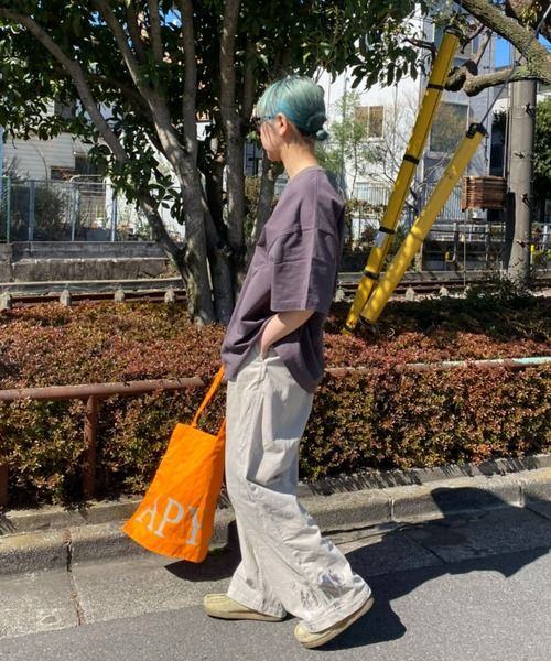 tシャツ 「おじさんシリーズ」ワンポイント刺繍半袖Tee メンズ レディース | CIAOPANIC TYPY | 23