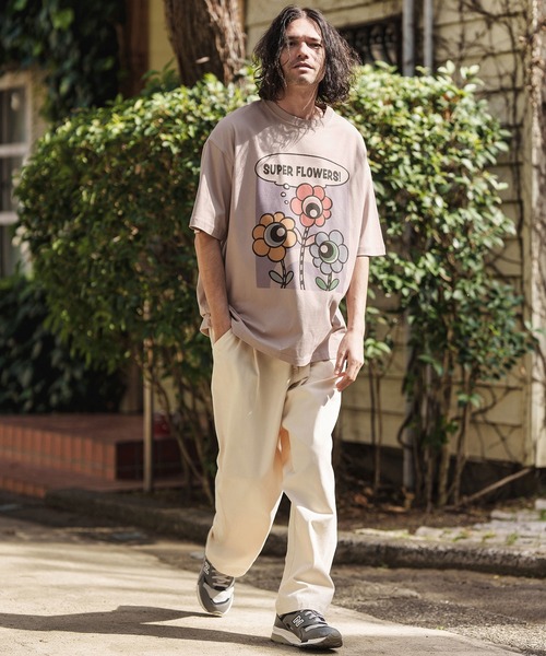 CAMBIO（カンビオ） tシャツ mt8948- ビッグシルエットプリントTシャツ