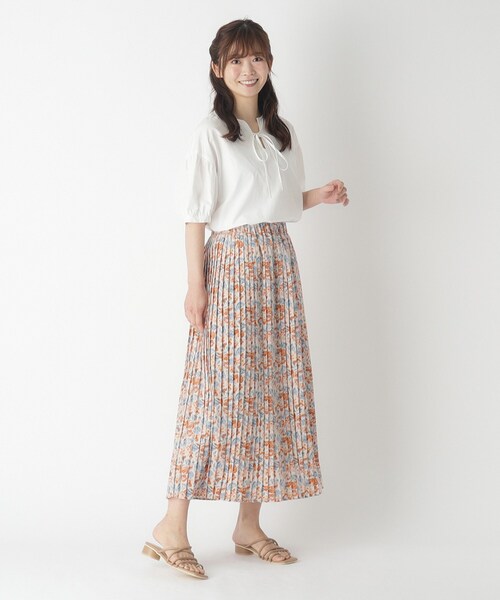 LAURA ASHLEY スカート 「同柄アイテムあり」コンフェッティ柄