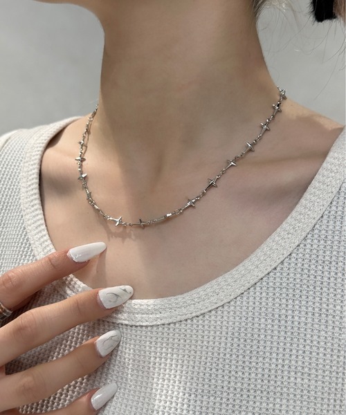 ネックレス クロスモチーフネックレス メンズ レディース : ZOZOTOWN