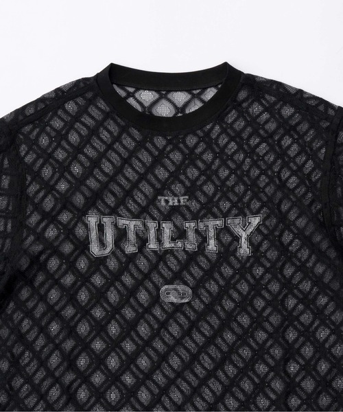 MAISON SPECIAL tシャツ Lace Logo Print Oversized T-shirt