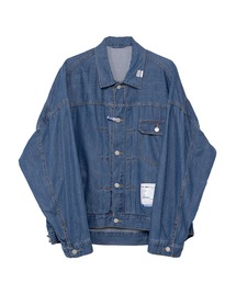 in・stru（men-tal）. デニムジャケット gジャン Cotton Tencel Denim