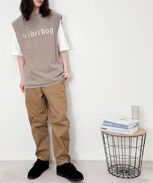 tシャツ DETAILS/コードノースリーブTee レディース メンズ NO SLEEVE COMPACT TEE W'S（ウイメンズノースリーブコンパクトT