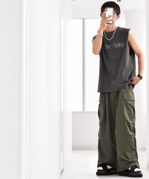 JTサンダースノースリーブプラクティスTシャツ