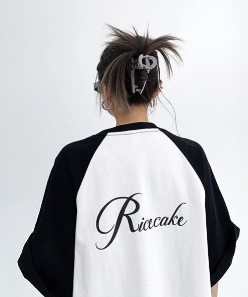 【新品】ラシュッド ビックシルエット ロゴ 半袖 Tシャツ フーディ ワンフォークロージング 1111clothing ◇スプレーロゴ Tシャツ