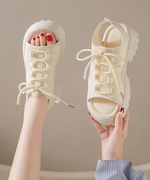 miniministore サンダル 厚底スポーツサンダル レディース 韓国