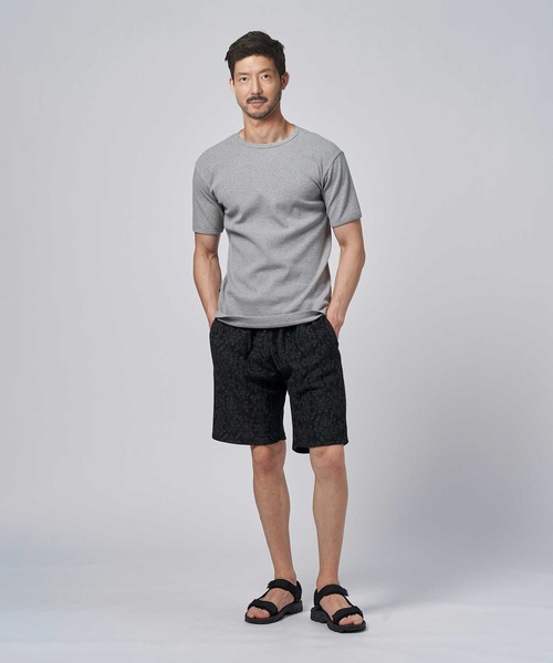 半ズボン 30%OFF【CAMBIO(カンビオ)】サイドZIPラインパンツ(CA-24-39