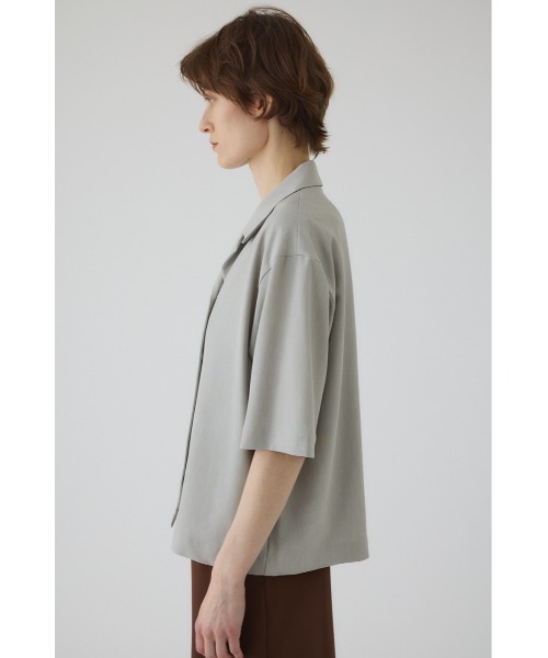 RIM.ARK ブラウス シャツ 夏 入学式 入園式 卒業式 Open collar half