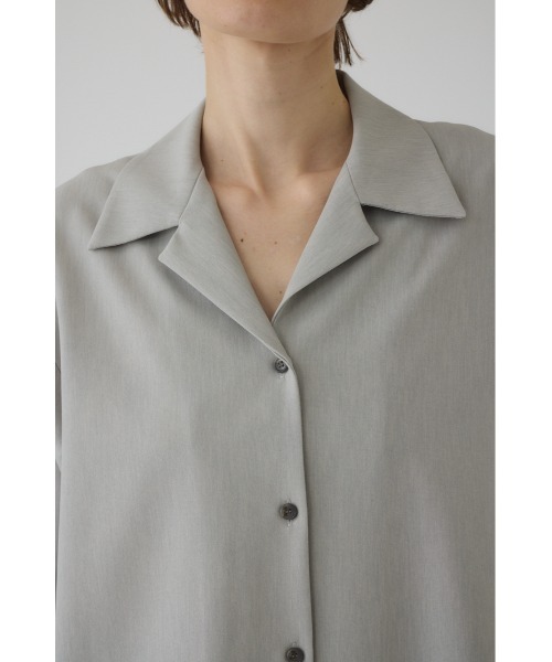RIM.ARK ブラウス シャツ 夏 入学式 入園式 卒業式 Open collar half 