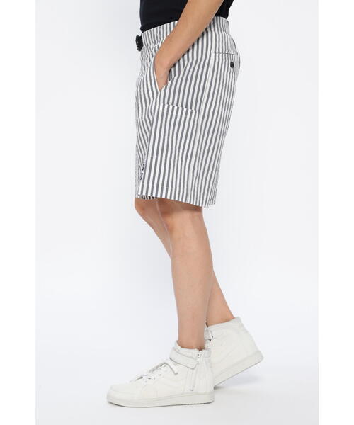PEARLY GATES ストライプ ショートパンツ PEARLY GATES｜Peサッカーストライプショートパンツ | Rakuten