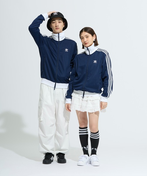 .ENDRECHERI. × 靴下& adidasスニーカー2点セット ニーソックス 2足組 / アディダスオリジナルス adidas Originals