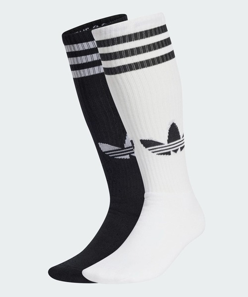 adidas 靴下 ニーソックス 2足組 / アディダスオリジナルス