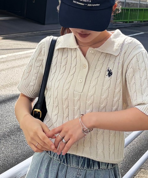 U.S. POLO ASSN.（ユーエスポロアッスン） ニット セーター 「26SS新色