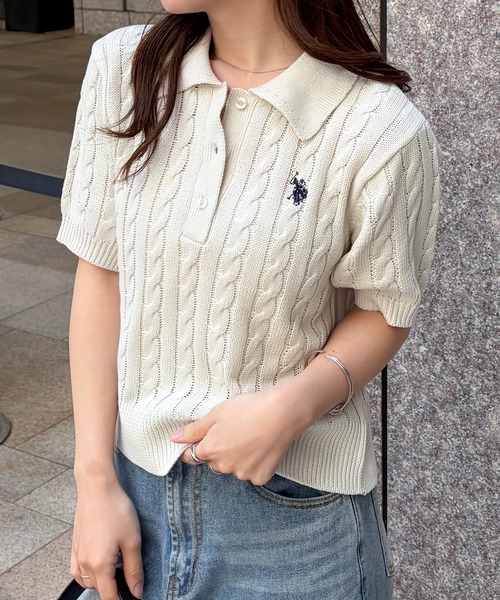 U.S. POLO ASSN.（ユーエスポロアッスン） ニット セーター 「26SS新色