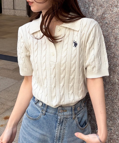 U.S. POLO ASSN.（ユーエスポロアッスン） ニット セーター 「26SS新色