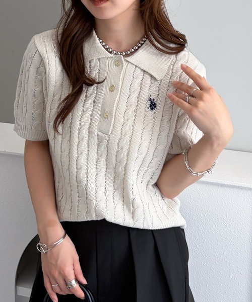U.S. POLO ASSN.（ユーエスポロアッスン） ニット セーター 「26SS新色 