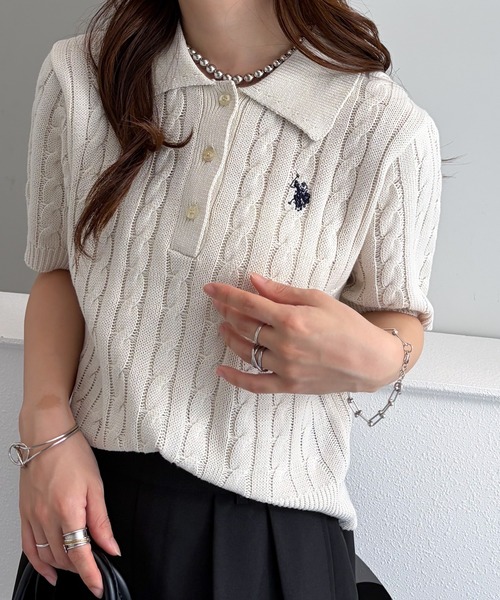 U.S. POLO ASSN.（ユーエスポロアッスン） ニット セーター 「26SS新色