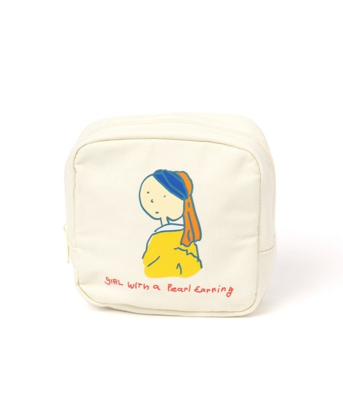 LAKOLE（ラコレ） ポーチ 「世界の名作」スクエアポーチ / 139837