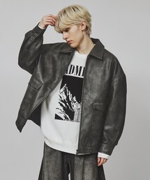 ブルゾン アウター A−2シンセティックレザーブルゾン メンズ｜ZOZOTOWN Yahoo!店
