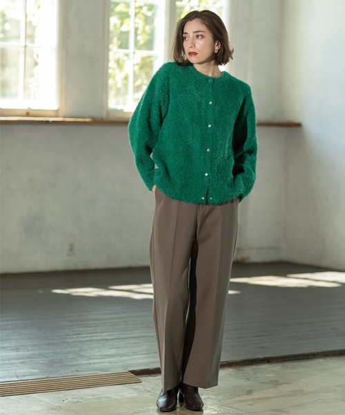 OPAQUE.CLIP（オペークドットクリップ） カーディガン 「BAILA掲載