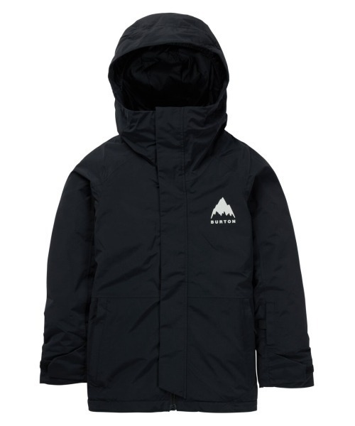BURTON ブラック ジャケット フード付き BURTON（バートン） コート アウター Skimmer ジャケット キッズ 子供