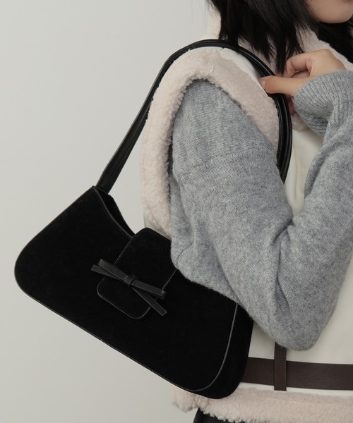 ROOP TOKYO ショルダーバッグ バッグ フェイクスエード ミニショルダー