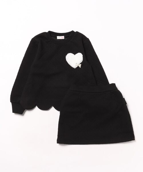 ハートキルトセットアップ(110〜140) キッズ 子供服 女の子