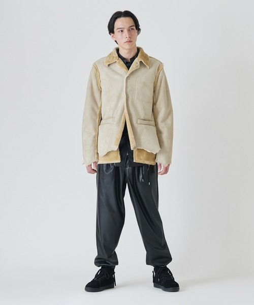 DIET BUTCHER SLIM SKIN ムートンジャケット ムートンコート
