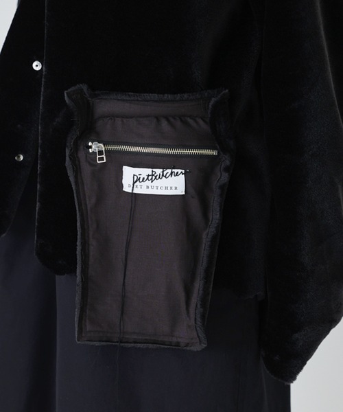 DIET BUTCHER SLIM SKIN ムートンジャケット ムートンコート
