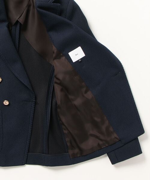 Sov.」 テーラードジャケット 38 ネイビー レディース 大得価，安い