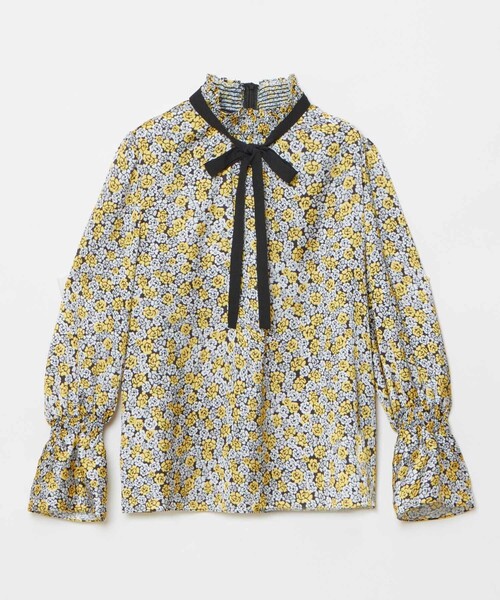 allureville｜プチフルールプリントブラウス | Rakuten Fashion