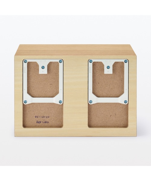 無印良品（MUJI） 壁に付けられる家具猫用ステップ オーク材突板 幅