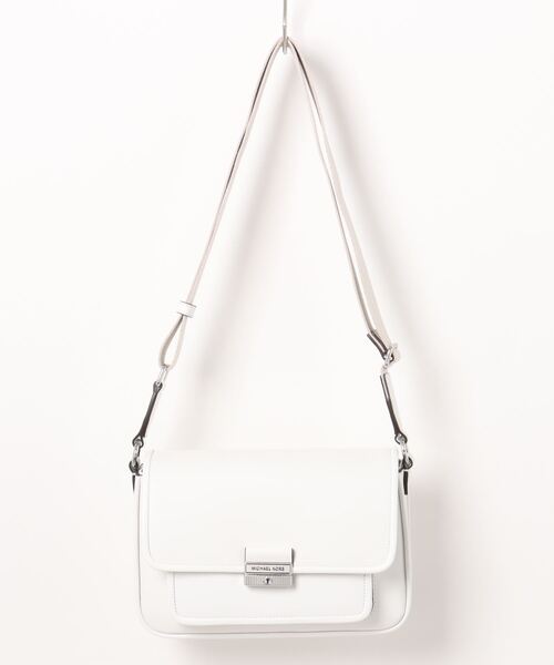 MICHAEL KORS ホワイト　ボディバッグ　レザー マイケルコース MICHAEL KORS マイケルコース ボディバッグ