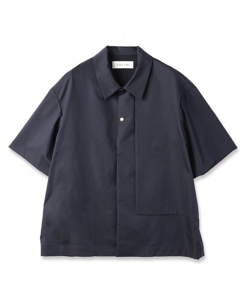 【極美品】  cullni シャツ CULLNI シャツ High Count Stretch Twill Asymmetrical Short