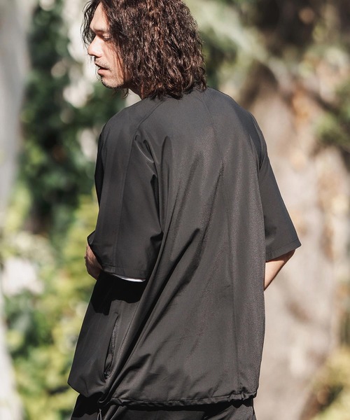 CAMBIO（カンビオ） tシャツ mt9458-Stretch Nylon Dolman Short