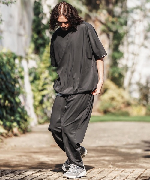 CAMBIO（カンビオ） tシャツ mt9458-Stretch Nylon Dolman Short