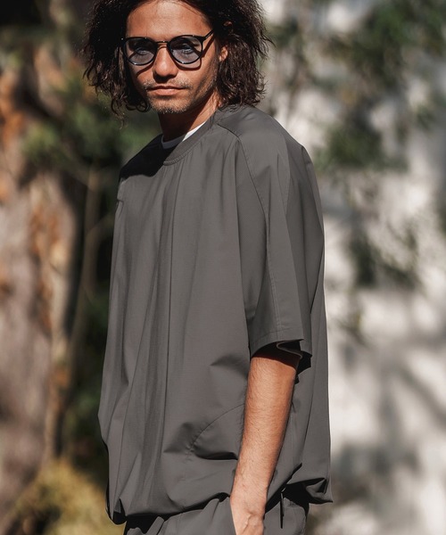 CAMBIO（カンビオ） tシャツ mt9458-Stretch Nylon Dolman Short