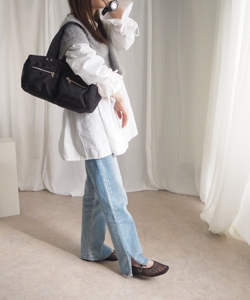minia パンプス メッシュストラップバレエ : ZOZOTOWN Yahoo!店