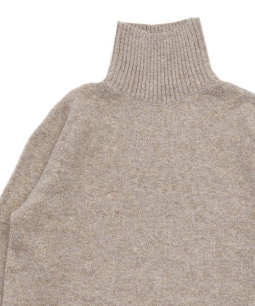Stone  '21 Ghost ベージュ ニット タートルネック STONE ISLAND ghost piece turtleneck