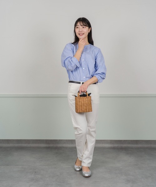 The Bagmati　ザバグマティ　レザーハンドル スクエア かごバッグ 大 The Bagmati かごバッグ カゴバッグ 「The Bagmati/ザバグマティ